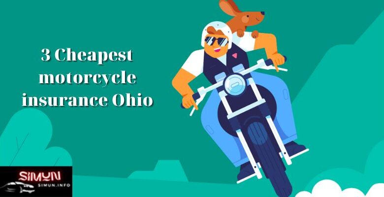 3 Cheapest motorcycle insurance Ohio