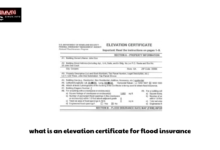 what is an elevation certificate for flood insurance